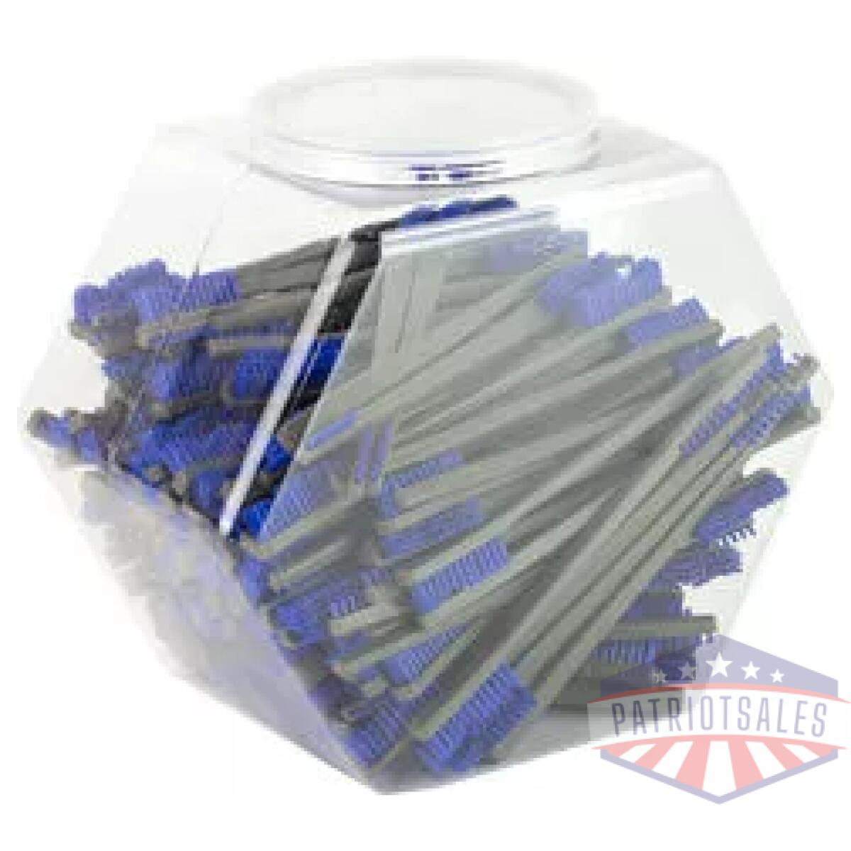 Ot1080-316blu_1. Webp - otis canistr pop nyl brsh blue 150pk - ot1080 316blu 1