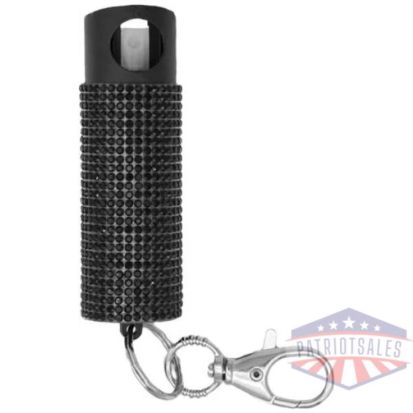 GUARD DOG BLING IT ON PEPPER - SPRAY W/ BLING DESIGN BLACK