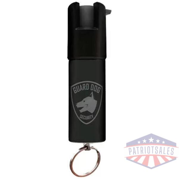 GUARD DOG KEYCHAING POCKEET - PEPPER SPRAY 1/2 OUNCE BLACK