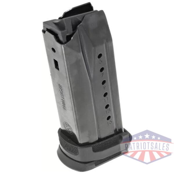 RUGER MAGAZINE SECURITY-9 - COMPACT 15RD W/MAG ADAPTER