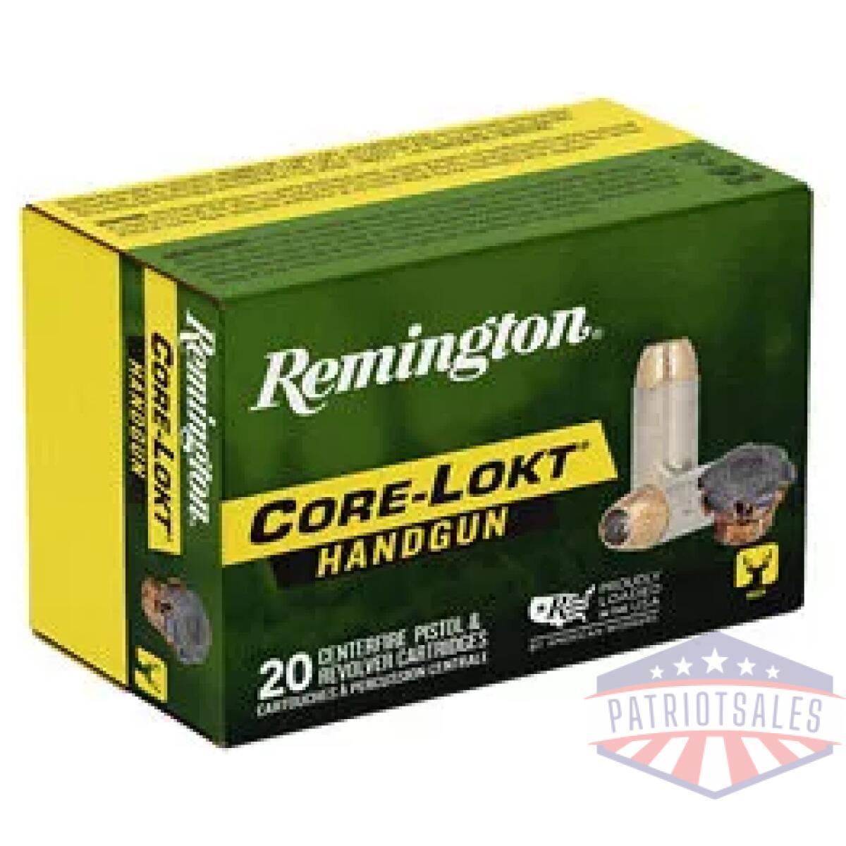 Remr20225_1-1. Webp - rem core-lokt hndgun 41rem 210gr jhp - remr20225 1 1