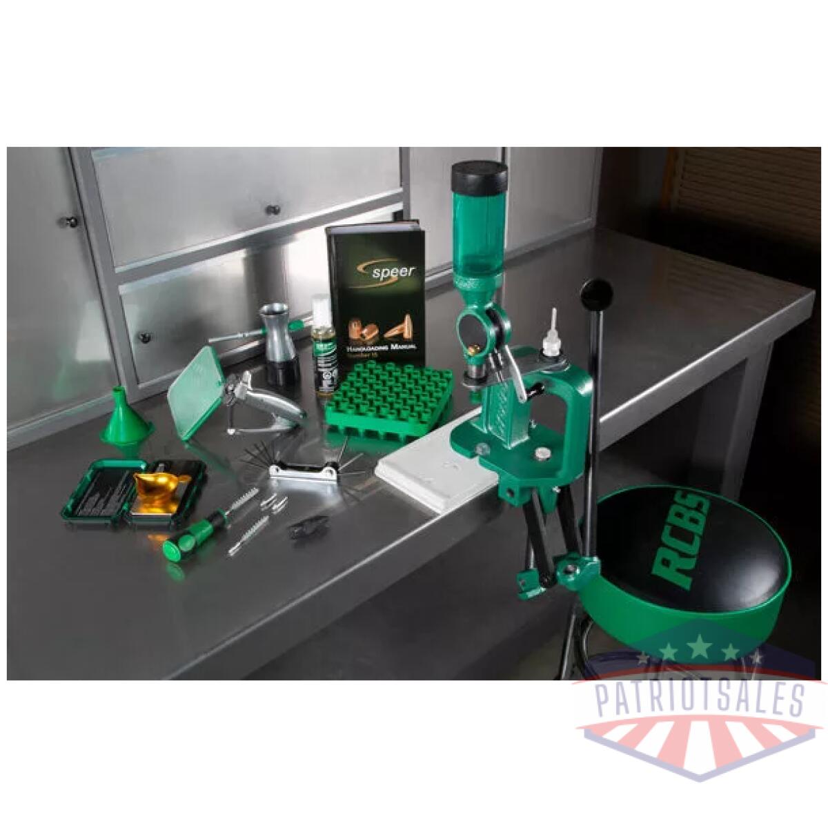 Rs09251. Webp - rcbs rebel single stage press - master reloading kit - rs09251