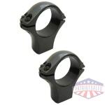 SAKO OPTILOCK RINGS - 1" TUBE EXTRA LOW BLACK