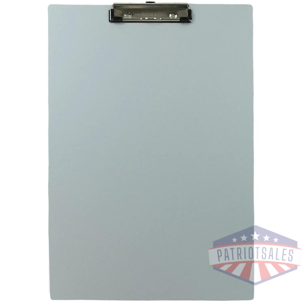 Sa-22540. Webp - tabloid size aluminum clipboard w/ chrome clip - 11x17 - sa 22540