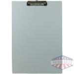 Tabloid Size Aluminum Clipboard w/ Chrome Clip - 11x17