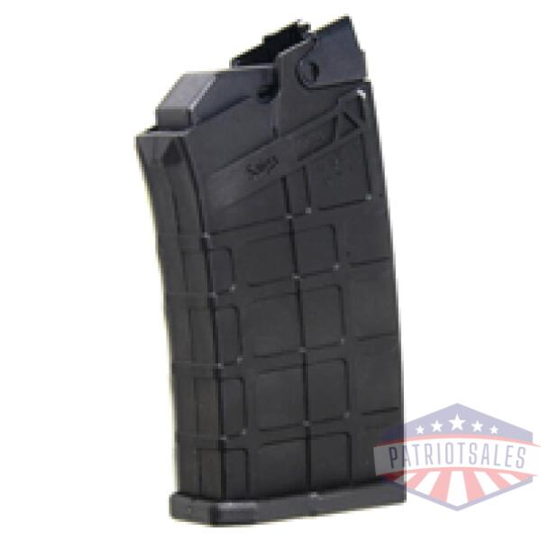 PRO MAG MAGAZINE SAIGA 12GA. - 5RD BLACK POLYMER