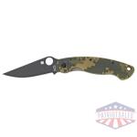 SPYDERCO MILITARY MODEL G-10 CAMO