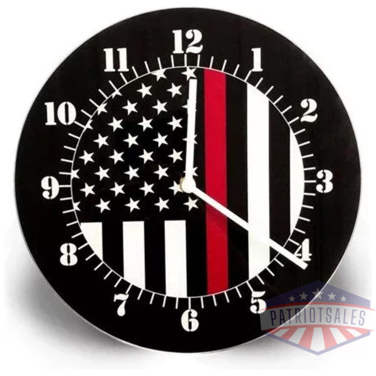 Tbl-trl-am-clock. Webp - thin red line american clock - tbl trl am clock