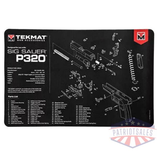 TEKMAT PISTOL MAT SIG P320