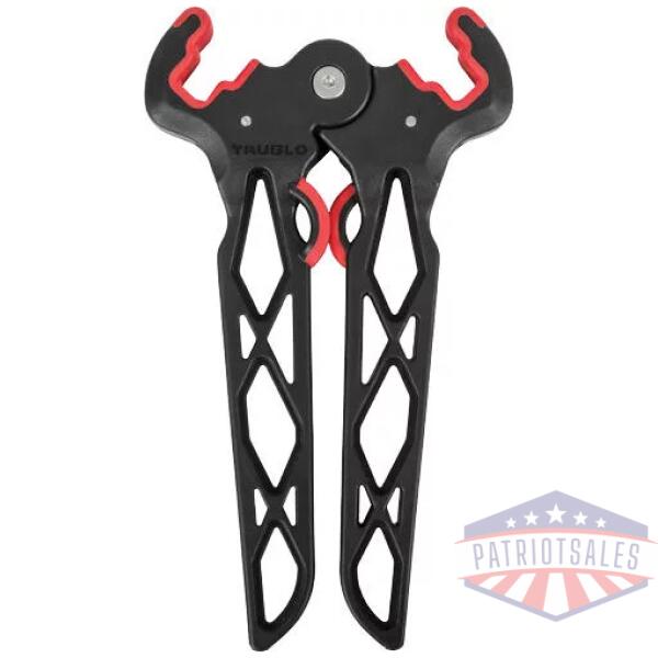 TRUGLO BOW STAND BOW-JACK - 7.25" BLACK/RED