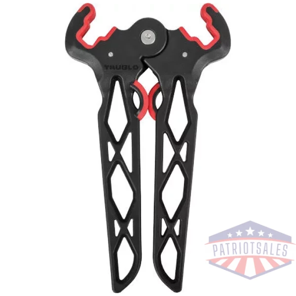 TRUGLO BOW STAND BOW-JACK - 7.25" BLACK/RED