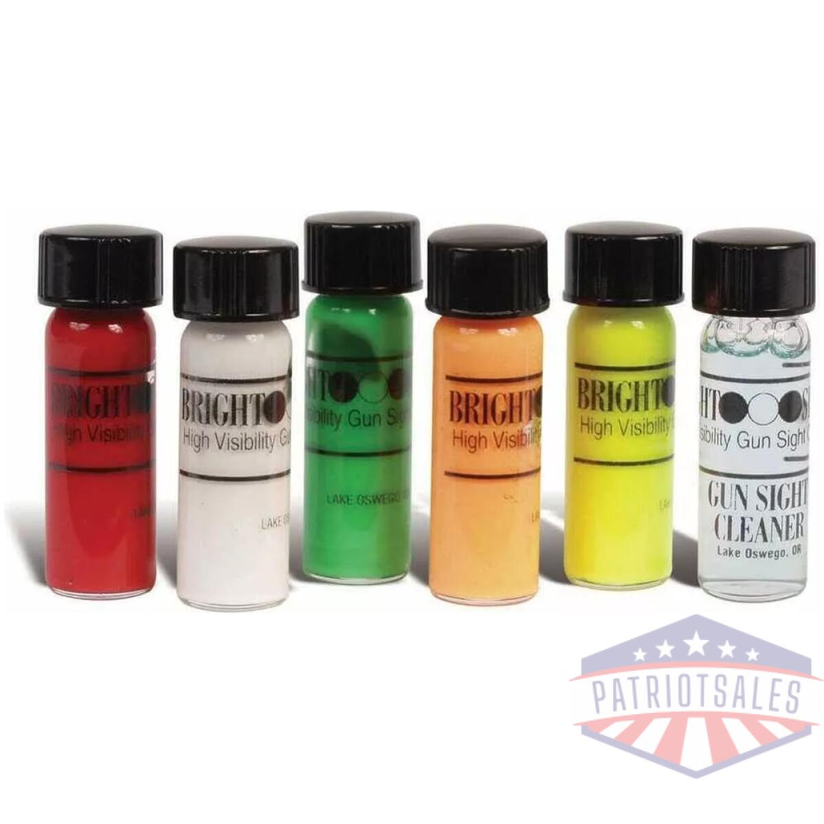 Tg985a. Webp - glo-brite hi-visibility paint kit - day-brite (5 colors) - tg985a