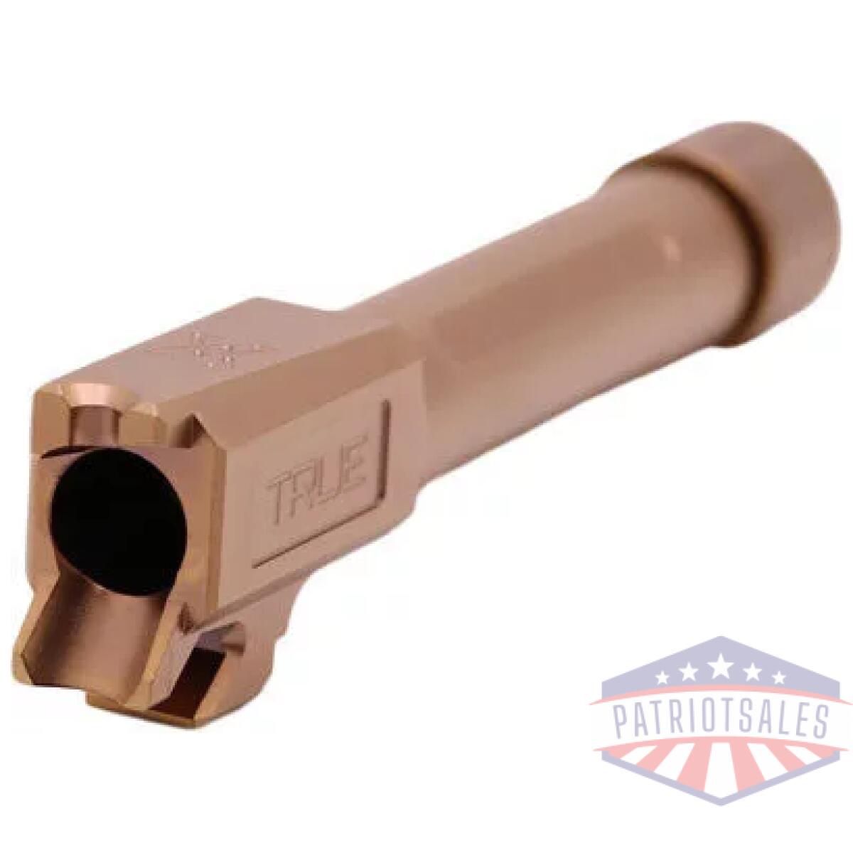 Tpshcbxtc_back-angle. Webp - true precision sf hellcat bbl - threaded copper ticn 3. 84" - tpshcbxtc back angle