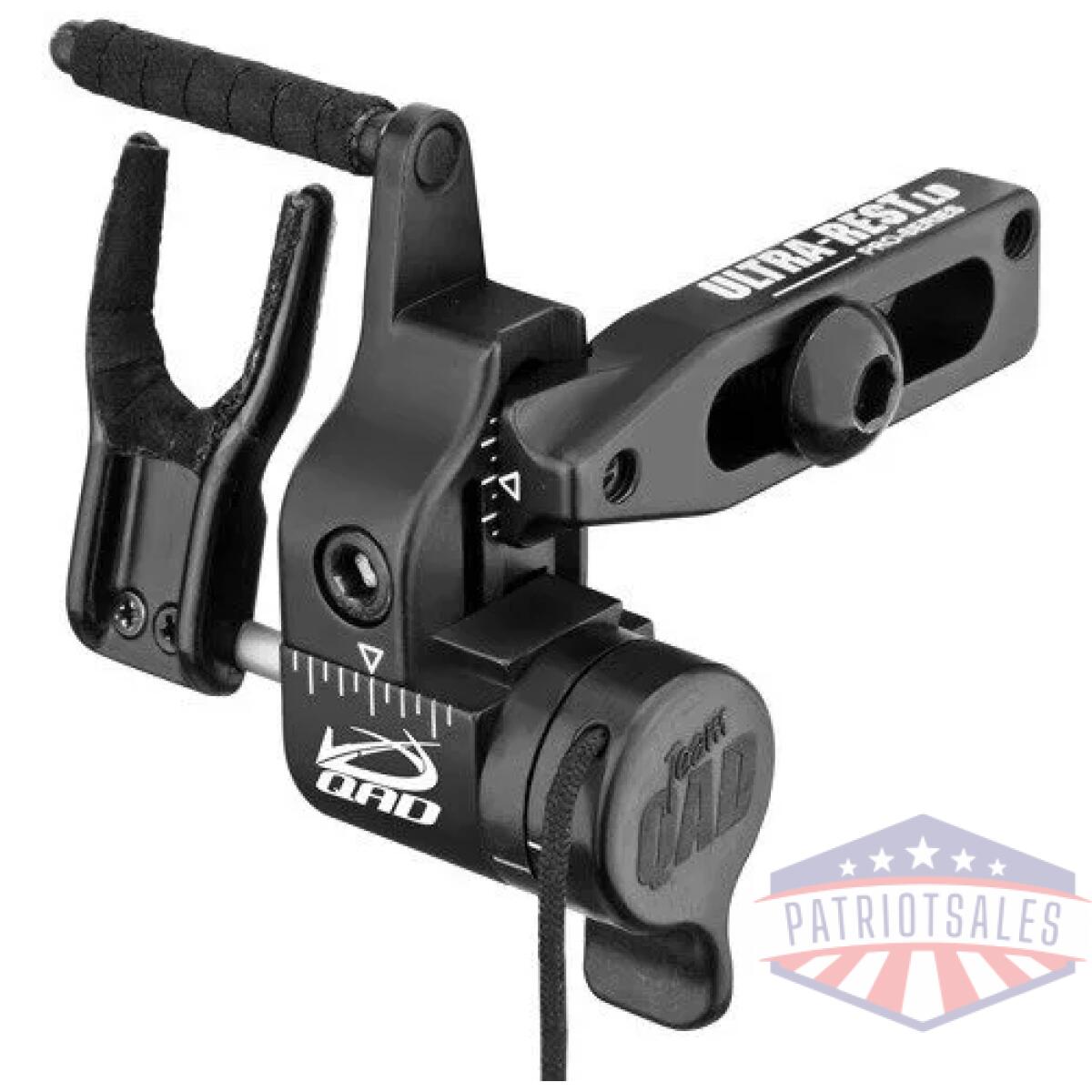 Uldbkr. Webp - qad arrow rest ultrarest ld - black rh - uldbkr