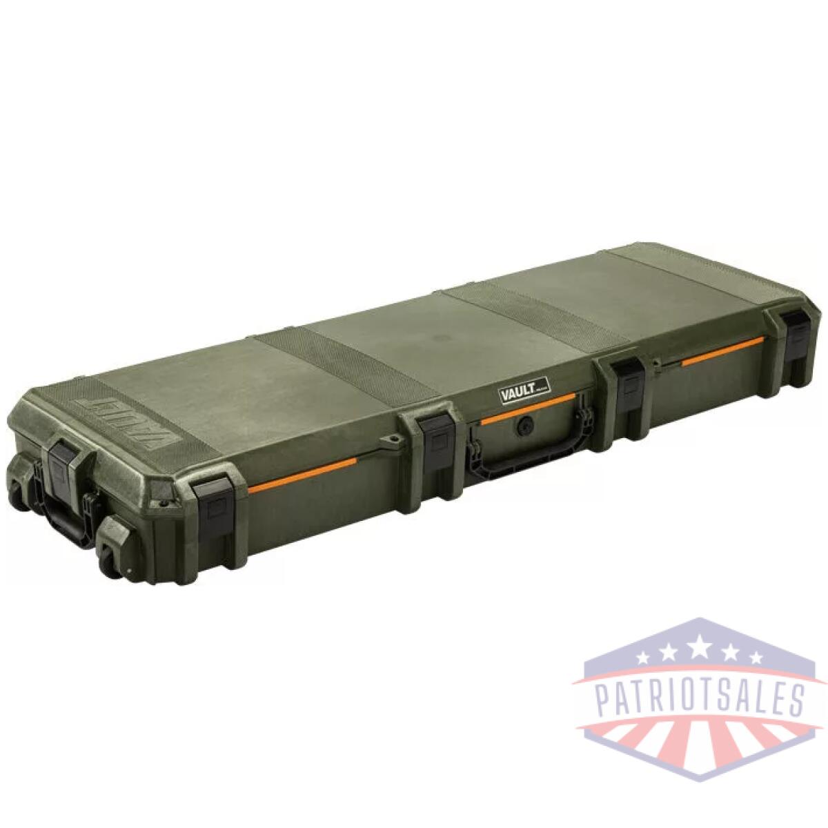 Vcv800odg. Webp - pelican vault double rifle - case w/ wheels/foam 53" odg - vcv800odg