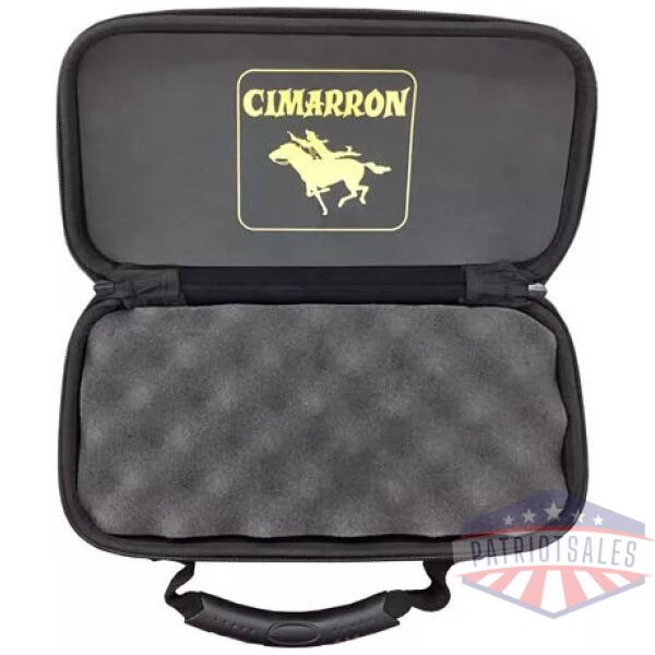 CIMARRON REVOLVER CASE SMALL - 3.5" TO 5.5" BARREL BLACK