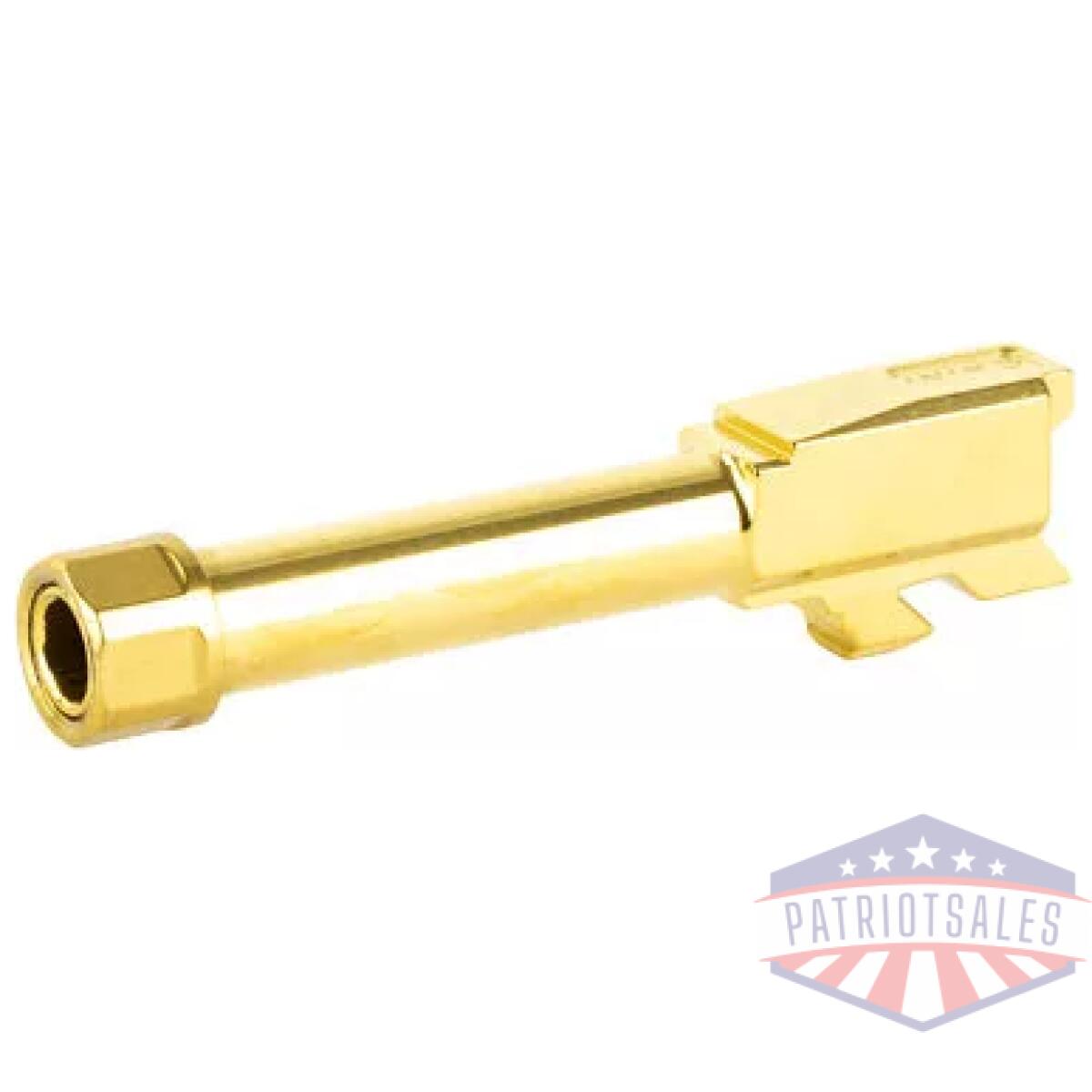 Zafzp43btg_1. Webp - zaf bbl for g43 threaded tin/gold - zafzp43btg 1