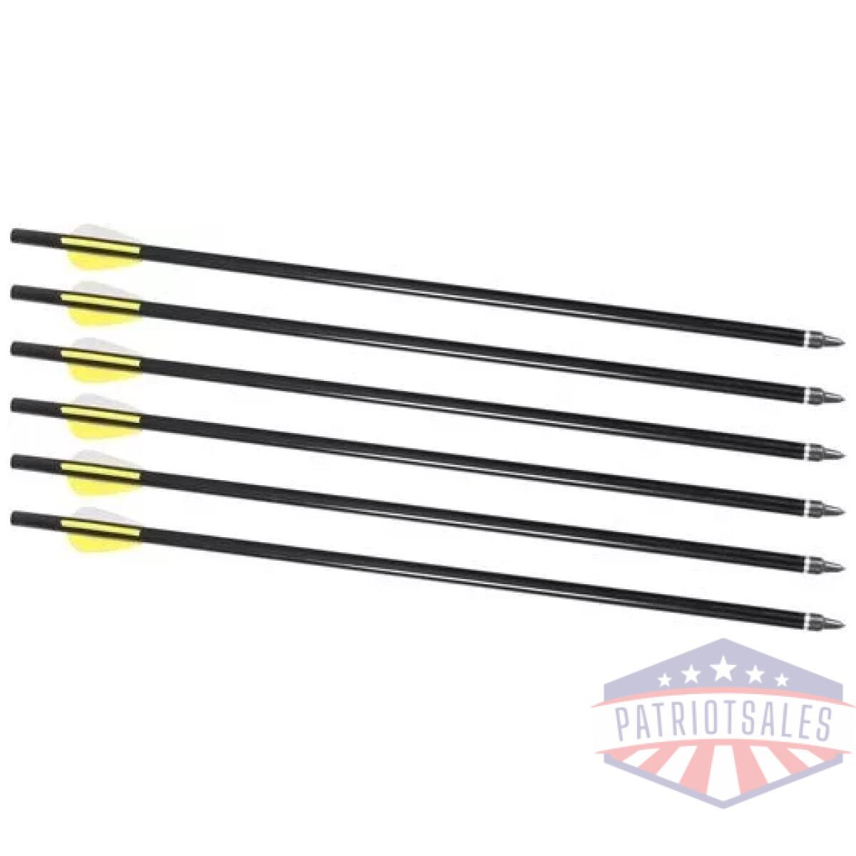 A2217. Webp - traditions arrows 16" 6-pack - for xbr arrow launcher - a2217