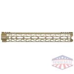 ODIN FOREND O2 LITE MLOK - 15.5" FDE AR-15