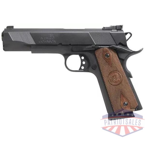 IVER JOHNSON 1911A1 EAGLE - 45ACP 5" ADJ 8RD MATTE WOOD