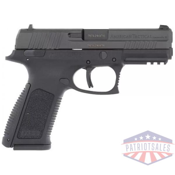 ATI HGA FXS-9 Handgun 9mm Luger 17rd Magazine 4.2" Barrel Black