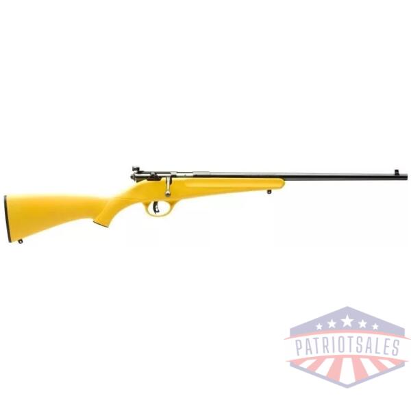 Savage Rascal Single Shot Rifle .22LR 1rd Capacity 16.125" Barrel Yellow Stock