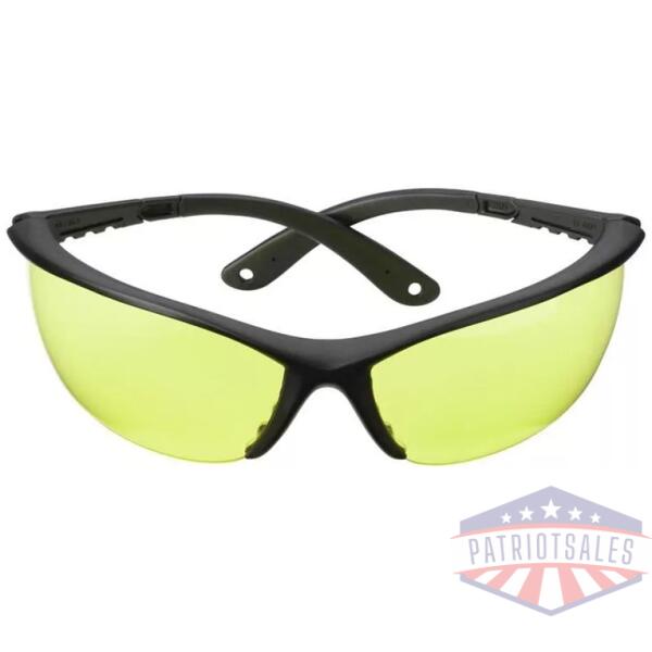 Champion Ballistic Shooting Glasses Open Frame Black with Yellow Lens