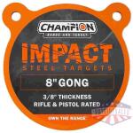 Champion Impact Steel Gong Target 8" Round