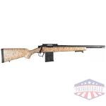 Christensen Arms Ridgeline Scout Rifle .223 Rem 10rd Magazine 16" Carbon Fiber Barrel Tan/Black Webbing Stock