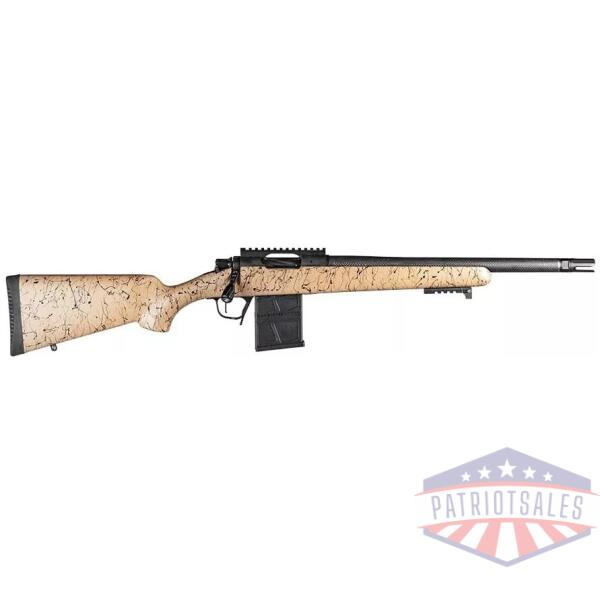 Christensen Arms Ridgeline Scout Rifle .223 Rem 10rd Magazine 16" Carbon Fiber Barrel Tan/Black Webbing Stock