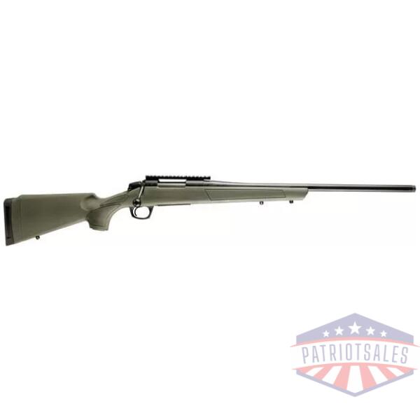 CVA Cascade Rifle .243 Win 4rd Capacity 20" Threaded Cerakote Black Barrel OD Green Stock 0 MOA Pic Rail