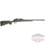 CVA Cascade Rifle .204 Ruger 4rd Capacity 20" Threaded Cerakote Black Barrel OD Green Stock 0 MOA Pic Rail