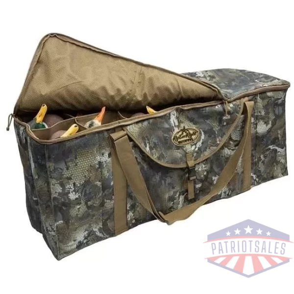 Rig 'Em Right 12-Slot Deluxe Duck Decoy Bag Gore Optifade Timber