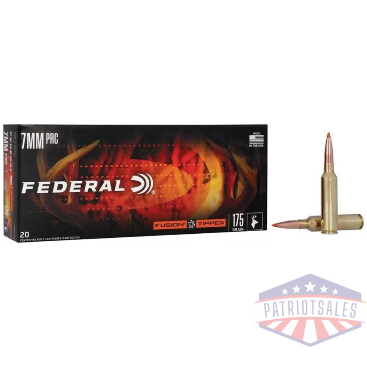 Https3a2f2fmedia. Chattanoogashooting. Com2fimages2fproduct2ffaf7prctfs22ffaf7prctfs2-1. Webp - federal fusion tipped rifle ammunition 7mm prc mag 175gr pt 3000 fps 20/ct - https3a2f2fmedia. Chattanoogashooting. Com2fimages2fproduct2ffaf7prctfs22ffaf7prctfs2 1