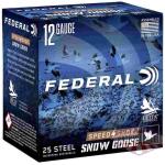 Federal Speed-Shok Snow Goose Shotshells 12 ga 3" 1-1/4oz 1450 fps #2 25/ct