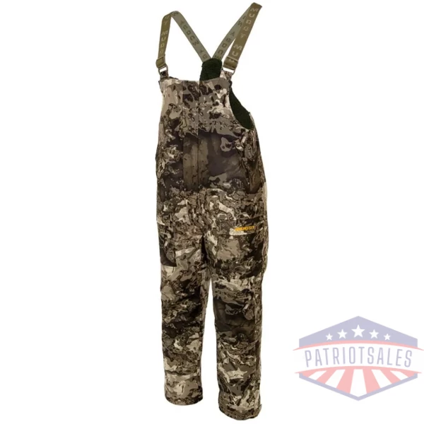 Muddy TRX Waterproof Sherpa Fleece Bib Overalls Veil Canyon Grey XL
