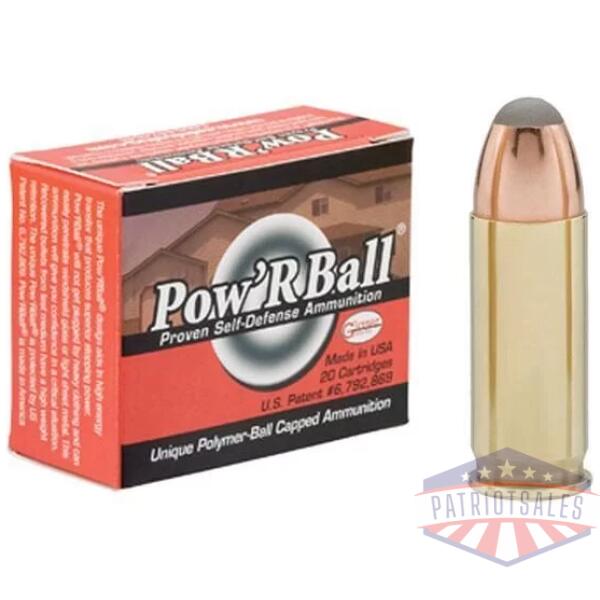 Glaser Pow'RBall Handgun Ammunition  .38 Spl (+P) 100 gr JHP 1150 fps 20/box