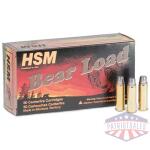 HSM Bear Load Handgun Ammunition 10mm Auto 200gr FMJ 1093 fps 20/ct