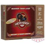 HEVI-Shot HEVI-13 Shotshells 20ga 3" 1-1/4oz 1090 fps #7 5/ct