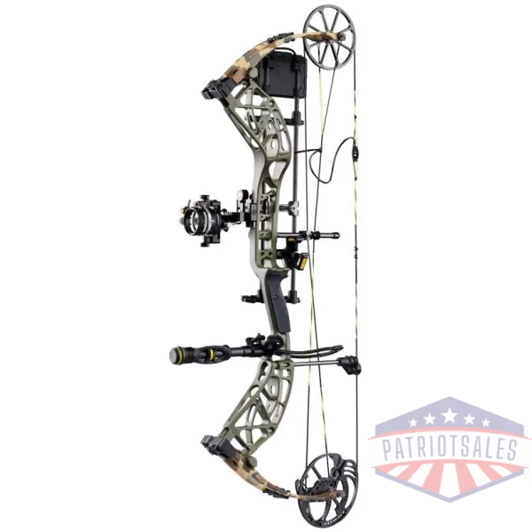 Bear Archery THP Adapt 2 Plus RTH 70RH Compound Bow Throwback Green