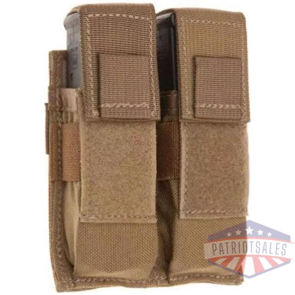 TacShield RZR Molle Double Universal Pistol Magazine Pouch Coyote