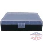 Berry's Mfg #008 (.40/45 ACP/10mm) Box Black w/Clear Lid - 100rd