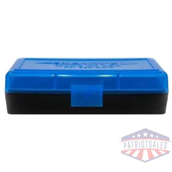 Berry's Ammo Box #401 - .380 cal/9mm 50/rd Blue/Black