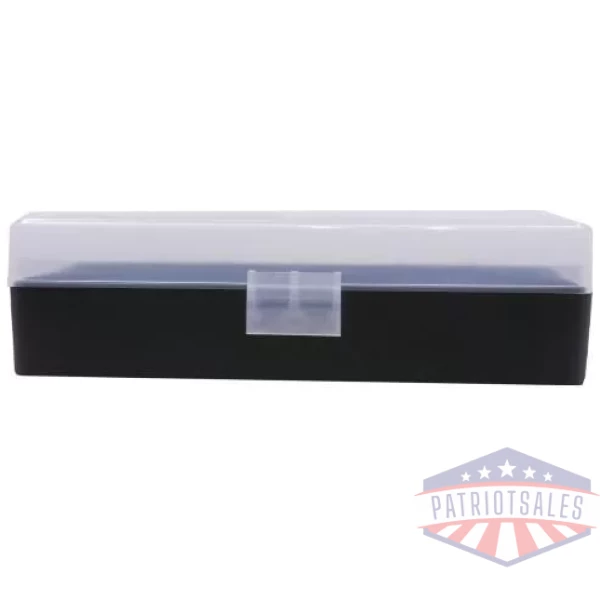 Berry's Ammo Box #408 - .40 S&W/.45 ACP 50/rd Clear/Black