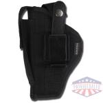 Bulldog Extreme Handgun Holster with Belt Loop and Clip for Standard Autos with 2-4" Barrels Black Ambi