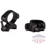 Konus 2-Piece Steel Riflescope Rings With Quick Release Lever 1" Medium - Matte Black