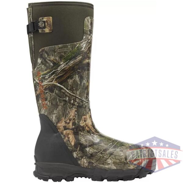 Lacrosse Alphaburly Pro 18" Boots 1000G Mossy Oak Country DNA Size 12