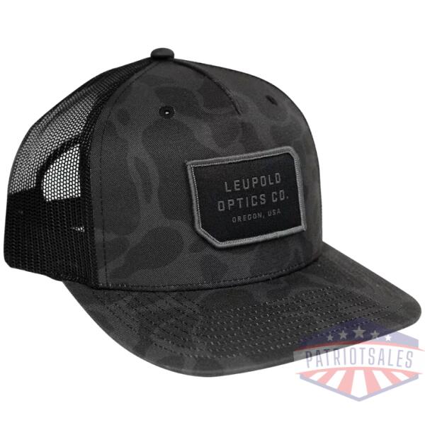 Leupold Riflescopes LOC Duck Camo Trucker Cap - Black
