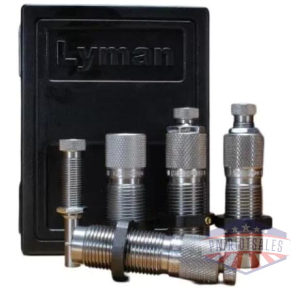 Lyman Precision Pistol Dies Carbide 4-Die Set 9mm Luger