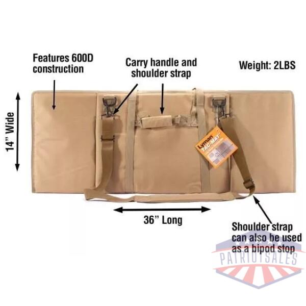 Tac-Mat Long Range Shooting Mat - Flat Dark Earth (FDE)